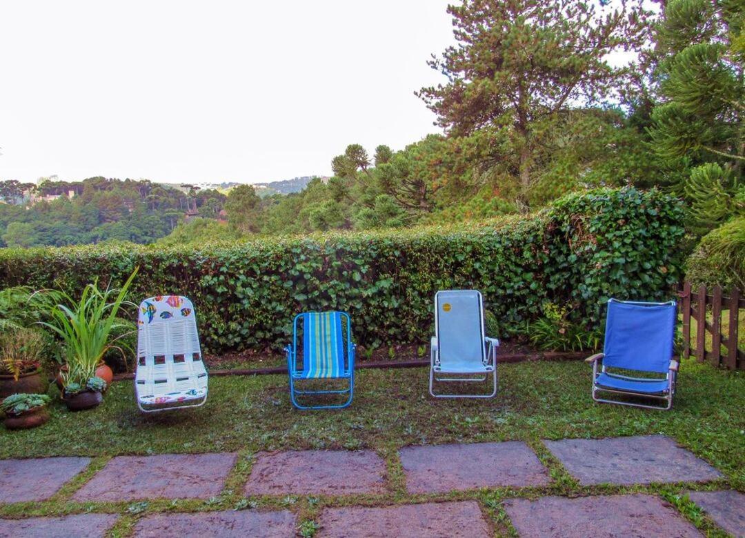 Chale Com Lareira E Wi-Fi Em Campos Do Jordao - Sp Villa Dış mekan fotoğraf