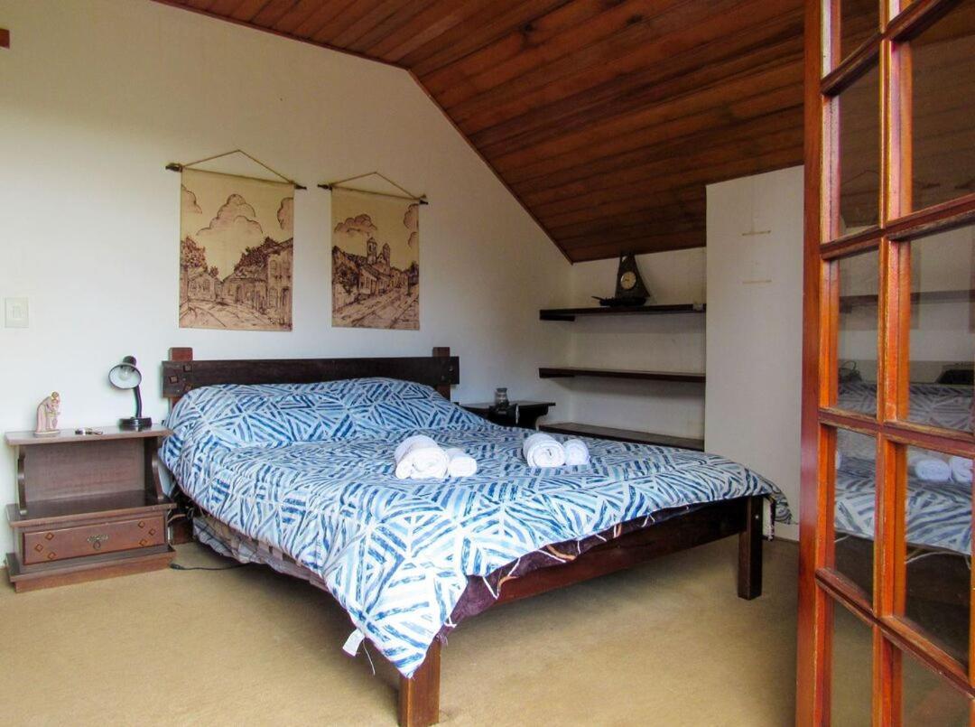 Chale Com Lareira E Wi-Fi Em Campos Do Jordao - Sp Villa Dış mekan fotoğraf