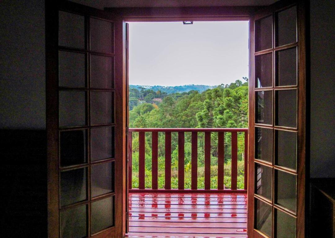 Chale Com Lareira E Wi-Fi Em Campos Do Jordao - Sp Villa Dış mekan fotoğraf