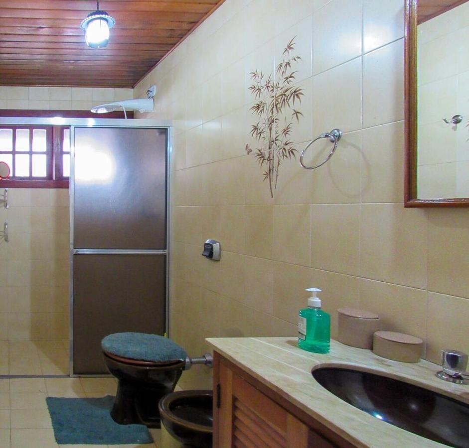 Chale Com Lareira E Wi-Fi Em Campos Do Jordao - Sp Villa Dış mekan fotoğraf